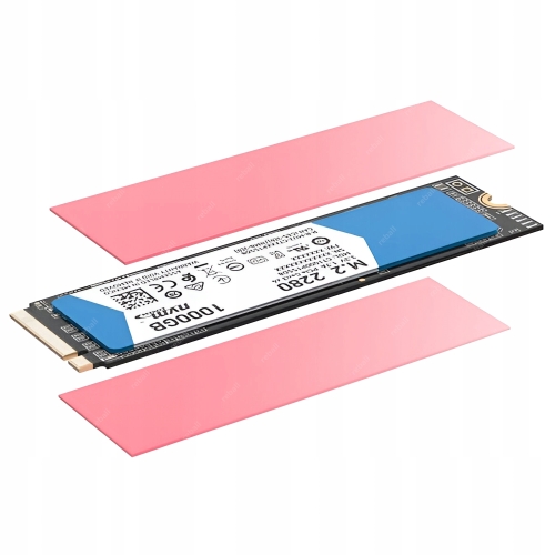 TERMOPAD TERMOPADY THERMAL 15x100mm 3,8W/mK ZESTAW 4SZT 0,5mm 1mm 1,5mm 2mm