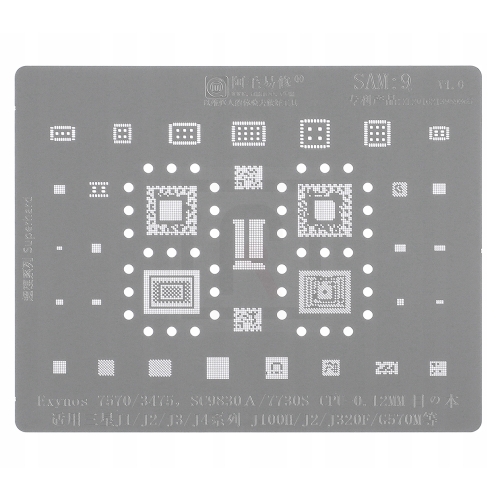 SITO BGAP MATRYCA SAMSUNG SAM:9 J1 J2 J3 J4 J320F