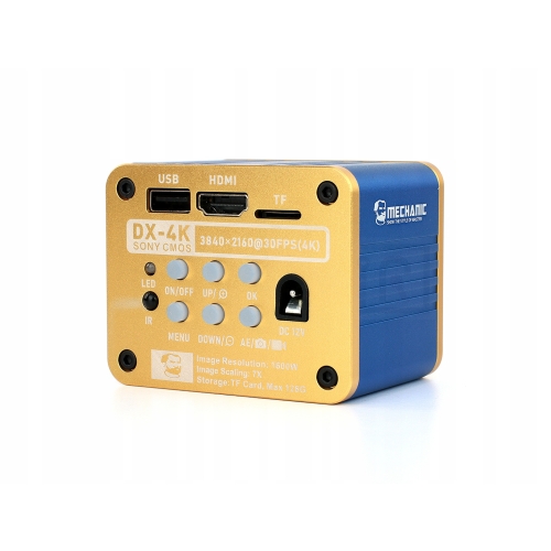 CYFROWA KAMERA MECHANIC DX-4K SONY 4K Full HD