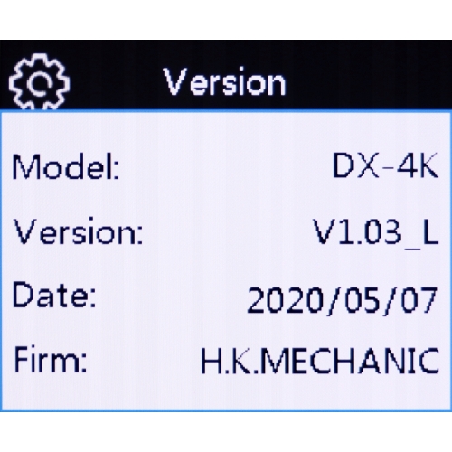 CYFROWA KAMERA MECHANIC DX-4K SONY 4K Full HD