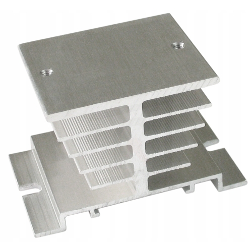RADIATOR ALUMINIOWY DO PRZEKAŹNIK PÓŁPRZEWODNIKOWY 1 FAZOWYCH SSR DO 40A