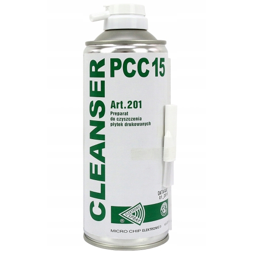 CLEANSER PCC15 PCC 15 PŁYN PREPARAT DO CZYSZCZENIA PŁYTEK DRUKOWANYCH 400ml