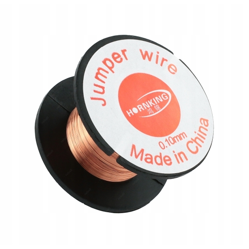 DRUT MIEDZIANY DO NAPRAWY ŚCIEŻEK PCB 0,1mm 10m