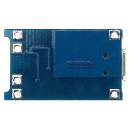 MODUŁ ŁADOWANIA OGNIW ŁADOWARKA AKUMULATORÓW Li-Ion 18650 TP4056 microUSB