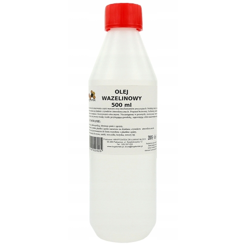 OLEJ WAZELINOWY DO MASZYN DO SZYCIA SMAR OLIWA OLIWIARKA RĘCZNA 500ml 0,5L