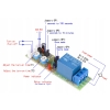 PRZEKAŹNIK Z UKŁADEM CZASOWYM TIMER WŁĄCZNIK MODUŁ CYKLICZNY JK11 5V 1-100s