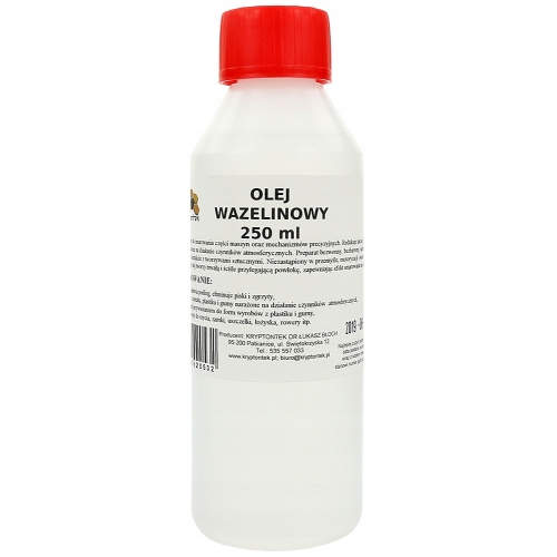 OLEJ WAZELINOWY OLIWA KONSERWACJA MASZYN 250ml