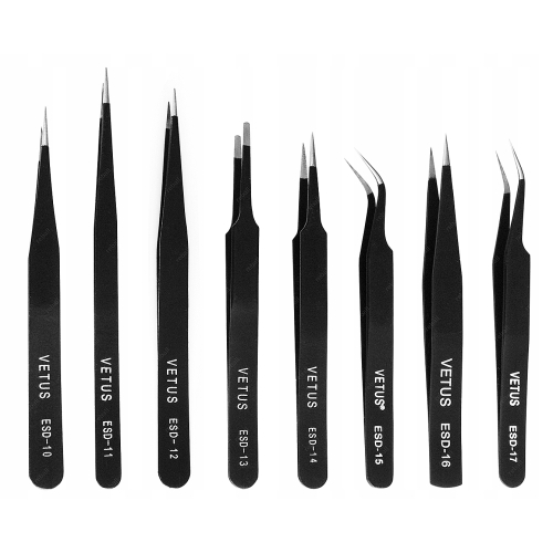 STOJAK PODSTAWKA UCHWYT ZESTAW PINCET VETUS 8szt