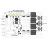 WZMACNIACZ AUDIO BLUETOOTH 2x50W TPA3116 RADIO FM