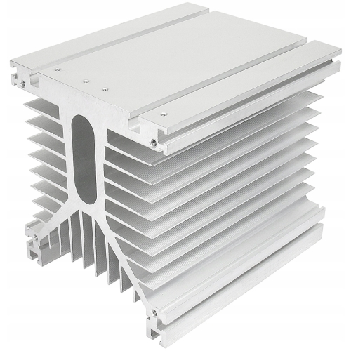 RADIATOR ALUMINIOWY DO PRZEKAŹNIK PÓŁPRZEWODNIKOWY 1 FAZOWYCH SSR DO 150A