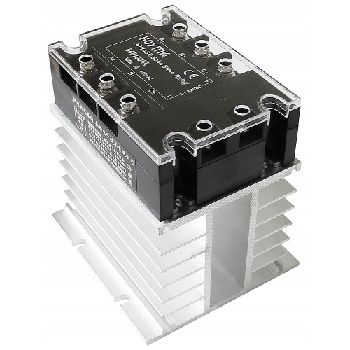 RADIATOR ALUMINIOWY DO PRZEKAŹNIK PÓŁPRZEWODNIKOWY 3 FAZOWYCH SSR DO 80A