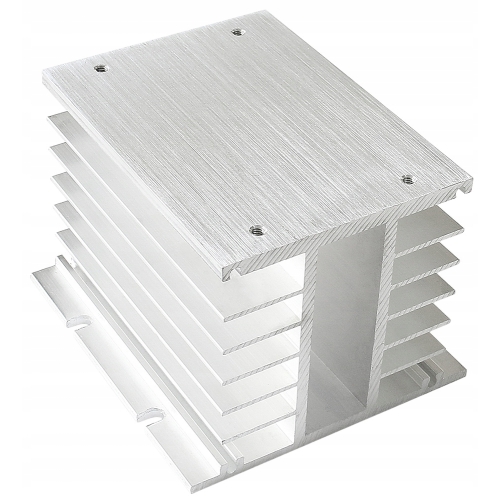 RADIATOR ALUMINIOWY DO PRZEKAŹNIK PÓŁPRZEWODNIKOWY 3 FAZOWYCH SSR DO 80A