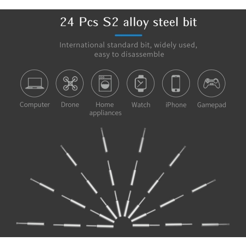 ELEKTRYCZNY WKRĘTAK KS-882037 LED PENTALOBE P2 P5