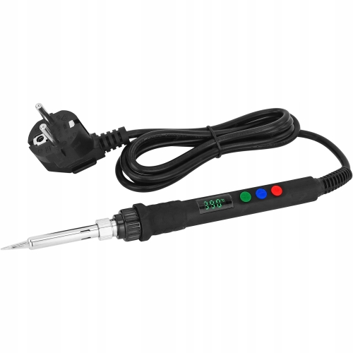 LUTOWNICA PRECYZYJNA Z PAMIĘCIĄ I REGULACJĄ TEMPERATURY S801B 80W! +3 GROTY