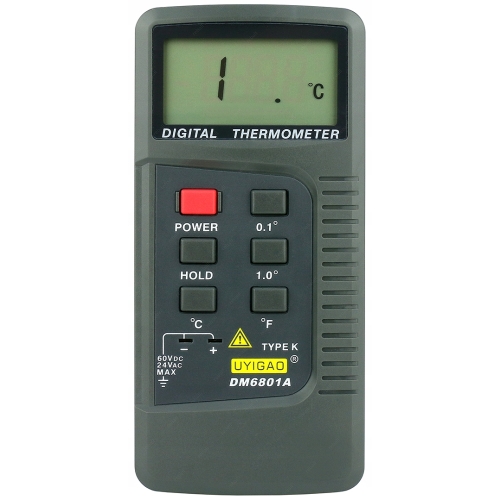 MIERNIK TEMPERATURY TERMOMETR DM6801A +TERMOPARA K