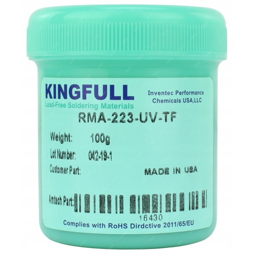 FLUX TOPNIK BGA SMD KINGFULL RMA-223-UV-TF 100g