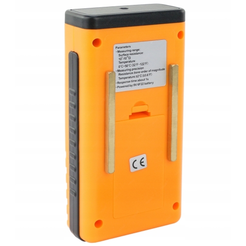 MIERNIK ESD REZYSTANCJI POWIERZCHNIOWEJ MATERIAŁÓW