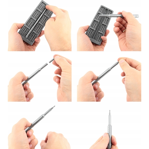 ZESTAW 48 BITÓW NASADEK WKRĘTAK PRECYZYJNY RT0221