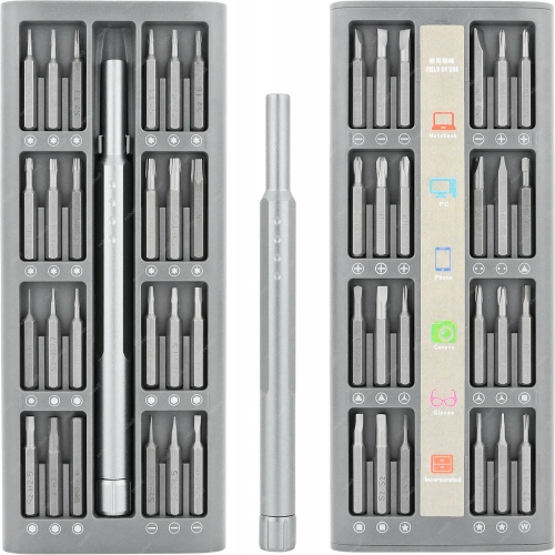 ZESTAW 48 BITÓW NASADEK WKRĘTAK PRECYZYJNY RT0221
