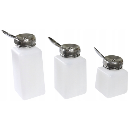 BUTELKA ESD HDPE Z DOZOWNIKIEM POMPKĄ 200ml FV