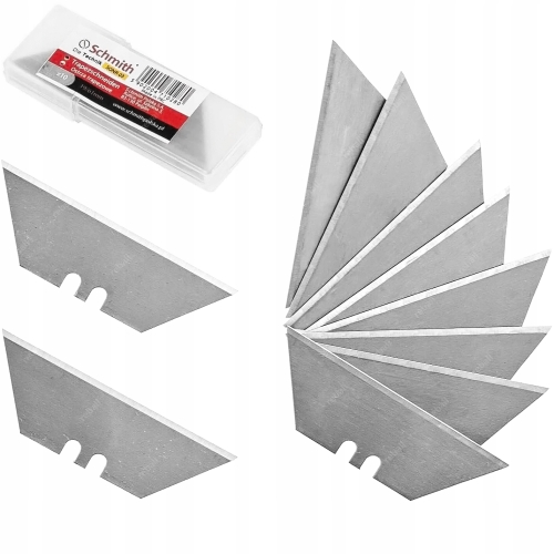 10x OSTRZE TRAPEZOWE SCHMITH 61x19mm DO NÓŻ RĘCZNY
