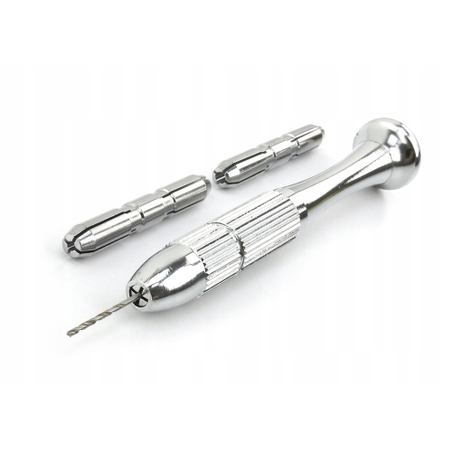 MINI WIERTARKA RĘCZNA PRECYZYJNY DO WIERTEŁ 0,3-3,2mm WLXY-8802 + 3 UCHWYTY