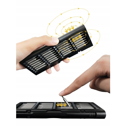 ZESTAW ŚRUBOKRĘTÓW PRECYZYJNYCH BITÓW WKRĘTAK TORX RT0134 DO TELEFONÓW 57w1