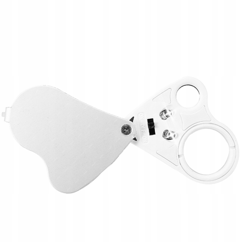 LUPA JUBILERSKA SZKŁO POWIĘKSZAJĄCE LED LUPA ZEGARMISTRZOWSKA MOC 60x 30x