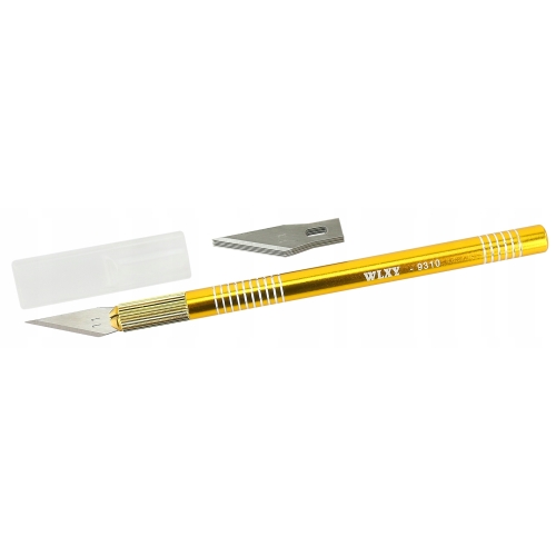 SKALPEL MODELARSKI PRECYZYJNY NOŻYK NÓŻ DO CIĘCIA PAPIERU WLXY-9310 +OSTRZA