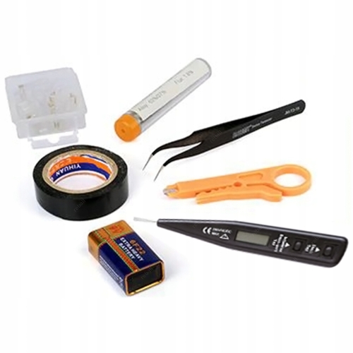 ZESTAW DO SIECI LAN TESTER MIERNIK ZACISKARKA BOX