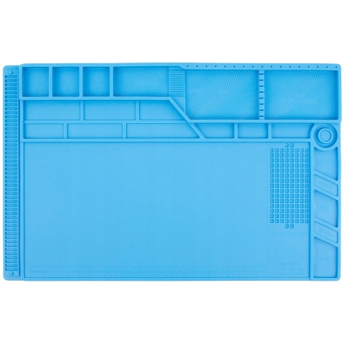MATA SILIKONOWA IZOLACYJNA PODKŁADKA ORGANIZER DO LUTOWNIC 550x350mm S180A1