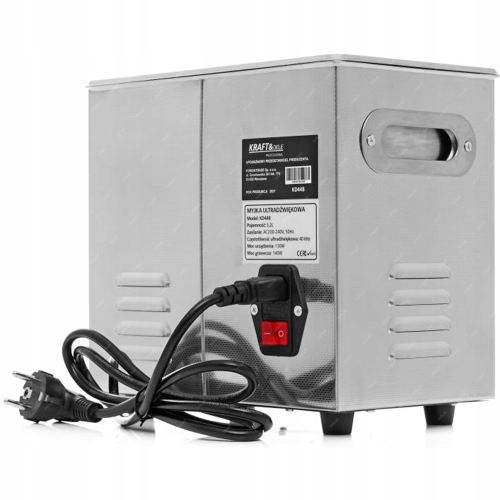 MYJKA ULTRADŹWIĘKOWA CYFROWA KD449 PRO 6,5L + KOSZ