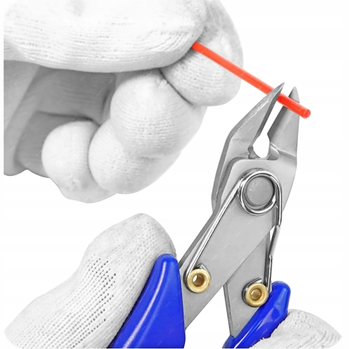 CĄŻKI BOCZNE SZCZYPCE OBCINACZKI NIEBIESKIE RELIFE - MOCNA SPRĘŻYNA TRWAŁE