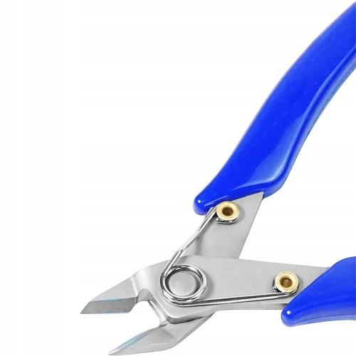 CĄŻKI BOCZNE SZCZYPCE OBCINACZKI NIEBIESKIE RELIFE - MOCNA SPRĘŻYNA TRWAŁE