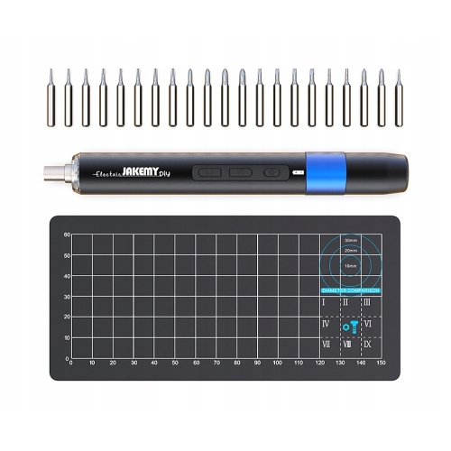 ELEKTRYCZNY WKRĘTAK WKRĘTARKA JAKEMY JM-Y04 4xLED