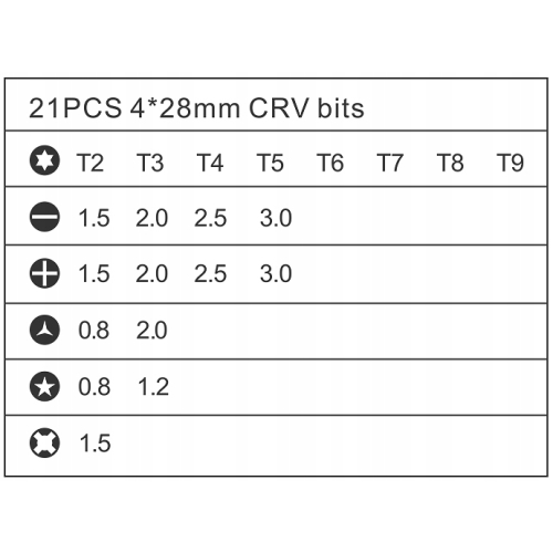 ELEKTRYCZNY WKRĘTAK WKRĘTARKA JAKEMY JM-Y04 4xLED