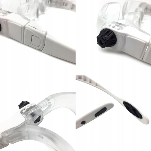 OKULARY POWIĘKSZAJĄCE DO CZYTANIA NAPRAW MODELI OGNI 27-45cm POW 1,3 - 3,8x