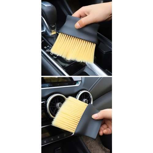 PĘDZEL SZCZOTKA SZEROKA Z DŁUGIM WŁOSIEM CZYSZCZENIE KLAWIATURY ZAKAMARKÓW