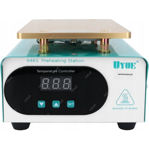 PODGRZEWACZ LCD SEPARATOR HOT PLATE BGA 946S 400W DO NAPRAWY TELEFONÓW LCD