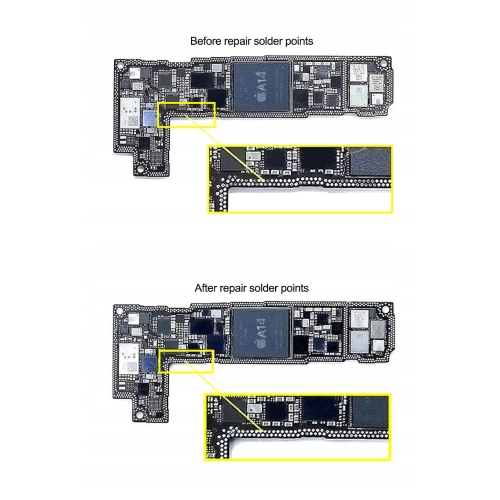 GOTOWE ŚCIEŻKI PADY BGA DO SZYBKIEJ NAPRAWA PŁYT PCB MAGIC TAG REGENERACJA