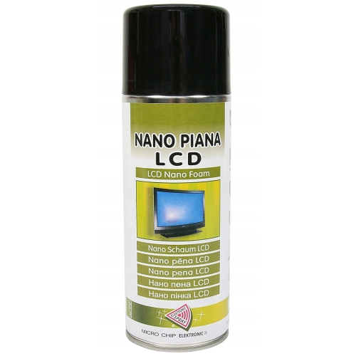 PIANKA NANO PIANA DO CZYSZCZENIA EKRANÓW LCD MONITORÓW WYŚWIETLACZY 400ml