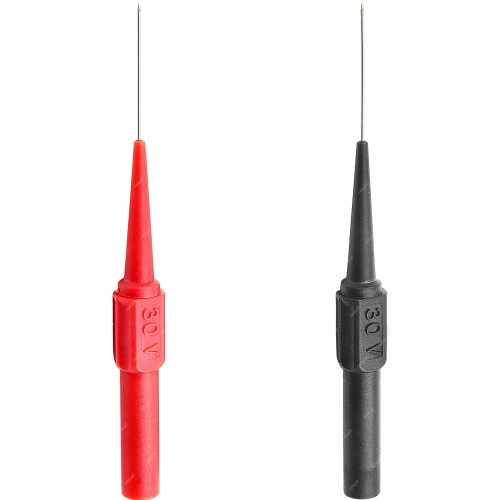 DŁUGIE SZPILKI IGŁY SONDY TESTOWE POMIAROWE MIERNIKA MULTIMETRU RT0240 2x