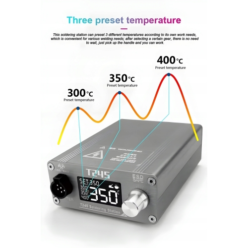 MOCNA STACJA LUTOWNICZA OSS TEAM T245 130W C245 I MODEL WYŻEJ OD T12-X PLUS