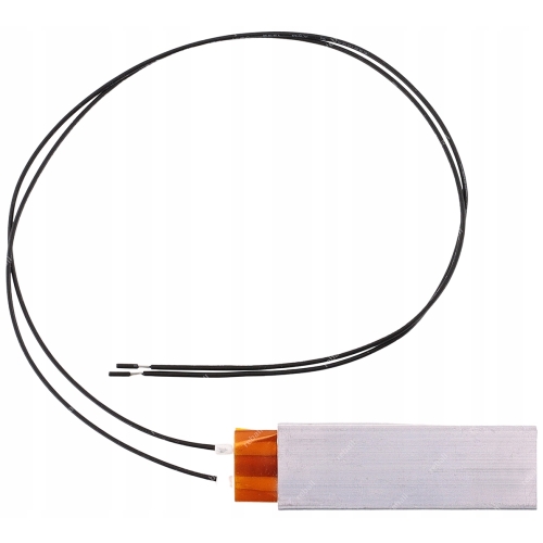 PŁYTA GRZEWCZA GRZAŁKA Z TERMOSTATEM PTC ALUMINIOWA 60x20x5mm 230V 80W