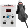 MOCNA STACJA LUTOWNICZA HOT AIR SPAWARKA DO PLASTIKU 858D PRO 700W+PORADNIK