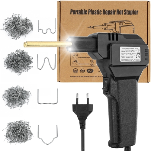SPAWARKA DO PLASTIKU HOT AIR 858D PRO 700W + ZSZYWARKA 50W ZESTAW SPOIW XXL