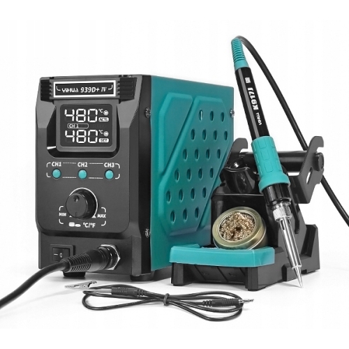 STACJA LUTOWNICZA LUTOWNICA PRECYZYJNA YIHUA 939D+-IV 180W GROTY 902M LCD