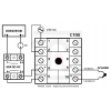 REGULATOR TEMPERATURY STEROWNIK REX C100V+CZUJNIK TYP K+SSR 25A DD+RADIATOR