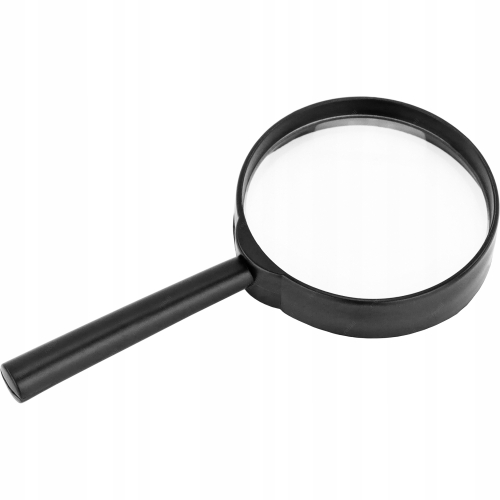 SZKŁO POWIĘKSZAJĄCE PODSTAWOWA LUPA RĘCZNA 60mm POWIĘKSZENIE 3X DO CZYTANIA