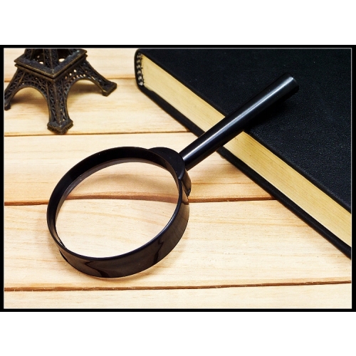 SZKŁO POWIĘKSZAJĄCE PODSTAWOWA LUPA RĘCZNA 60mm POWIĘKSZENIE 3X DO CZYTANIA